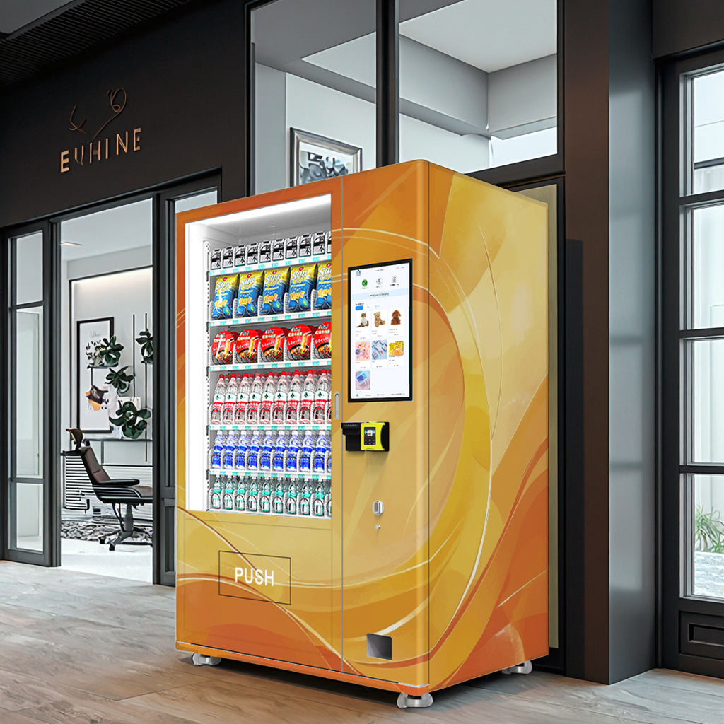 24-Hour Refrigerated Drink and Snack Vending Machine 4