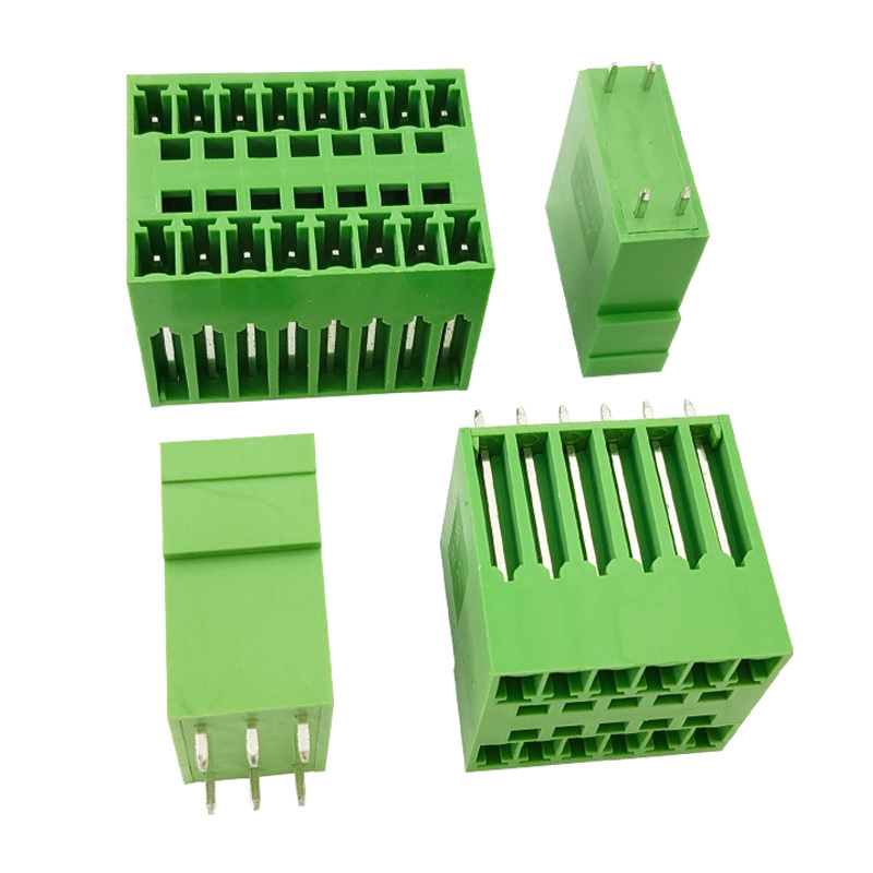 3.81mm Pluggable Terminal Block with Angled Pin Header 3