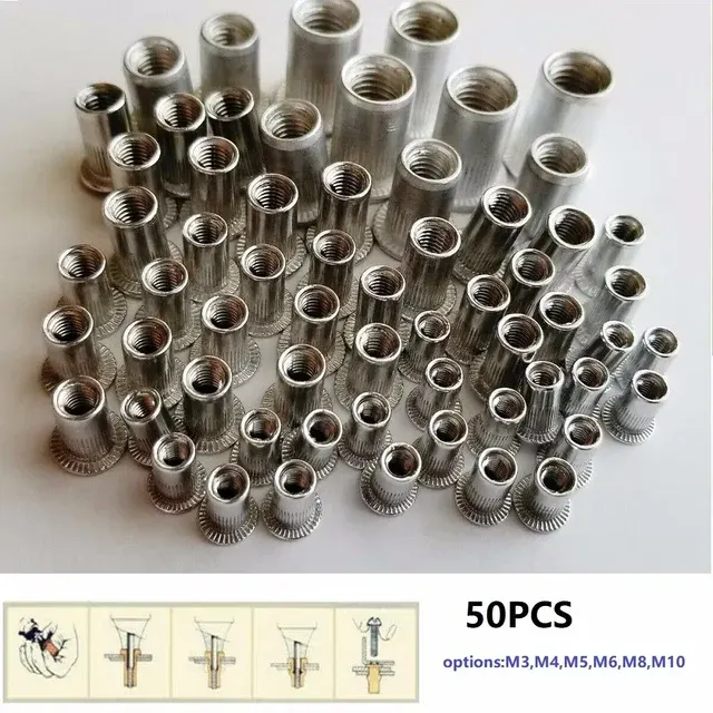 Stainless Steel Rivet Nut Set 2