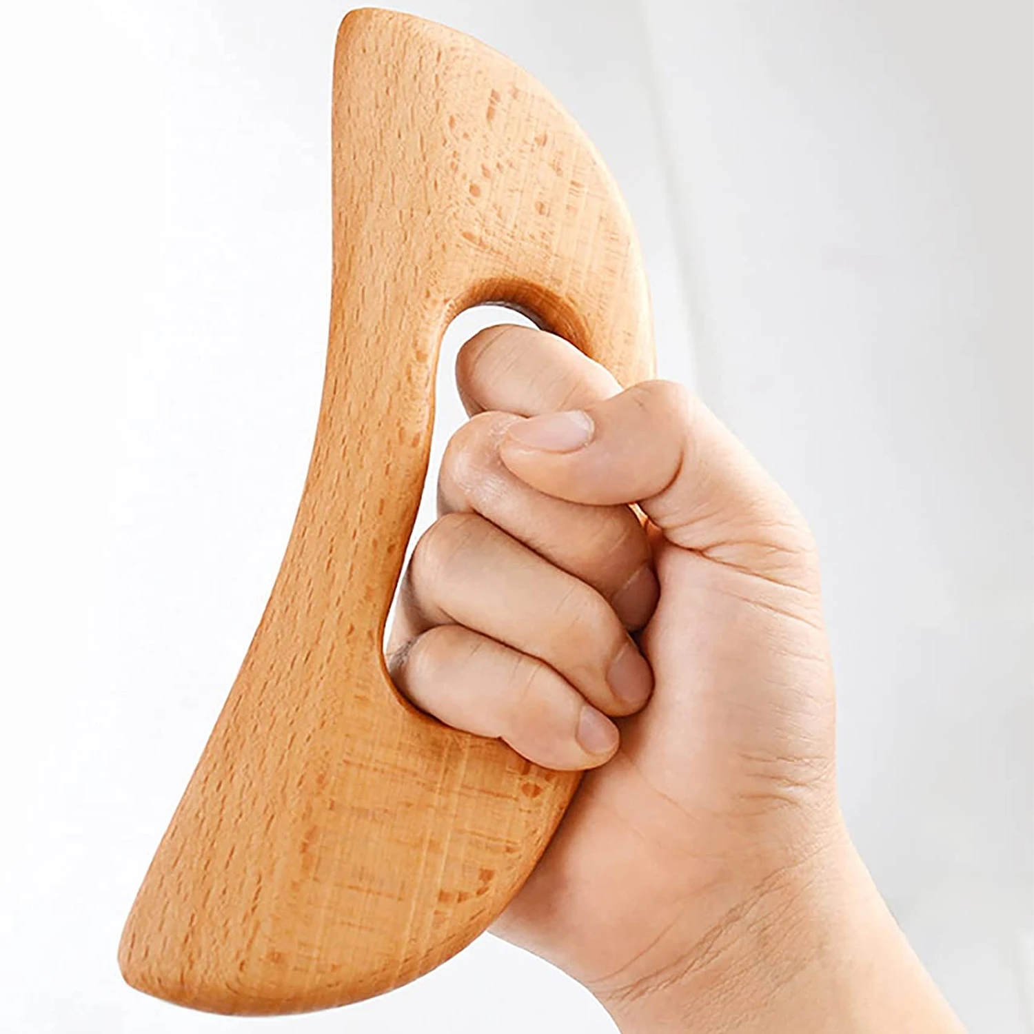 Holz Gua Sha Werkzeug Manuelle Massage Schaber für