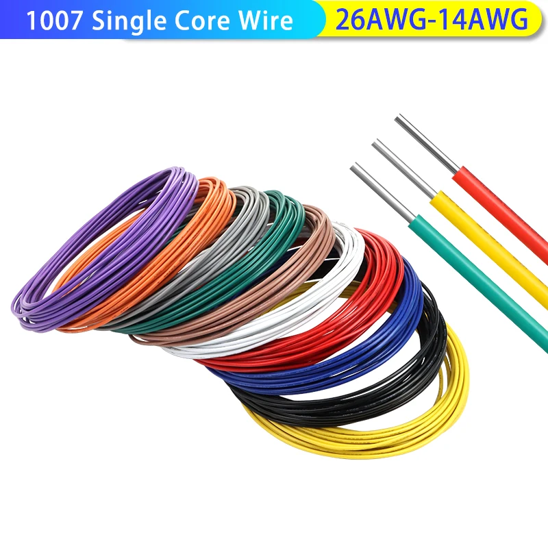 Tinned Copper LED Cable, Single Core, PVC 2
