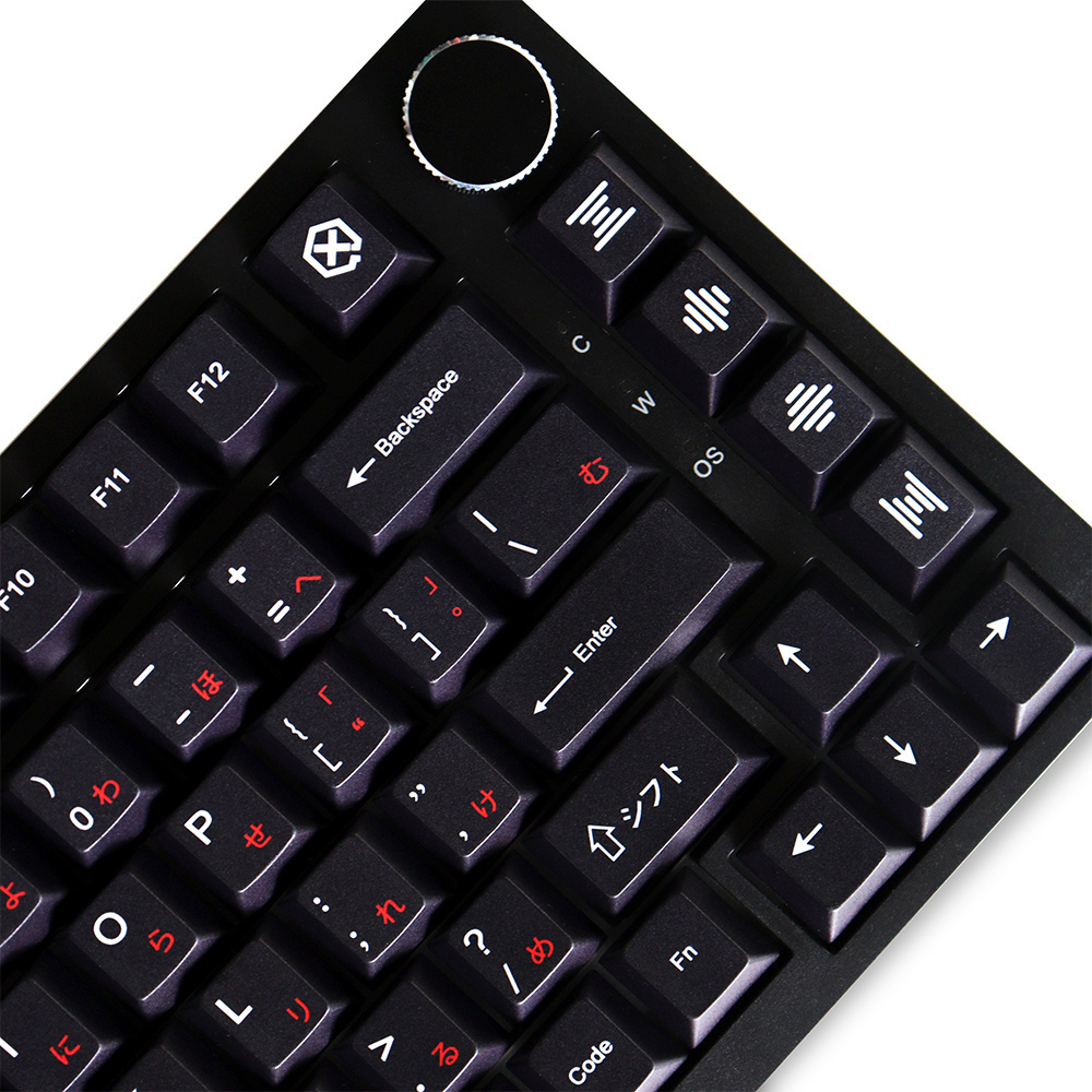 Red Cyrillic PBT Keycaps 129 Keys 2
