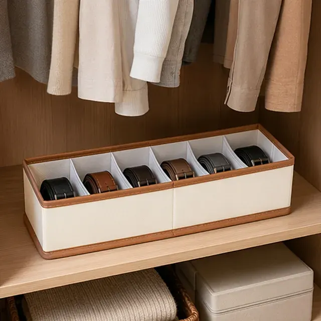 Belt Organizer Box 4