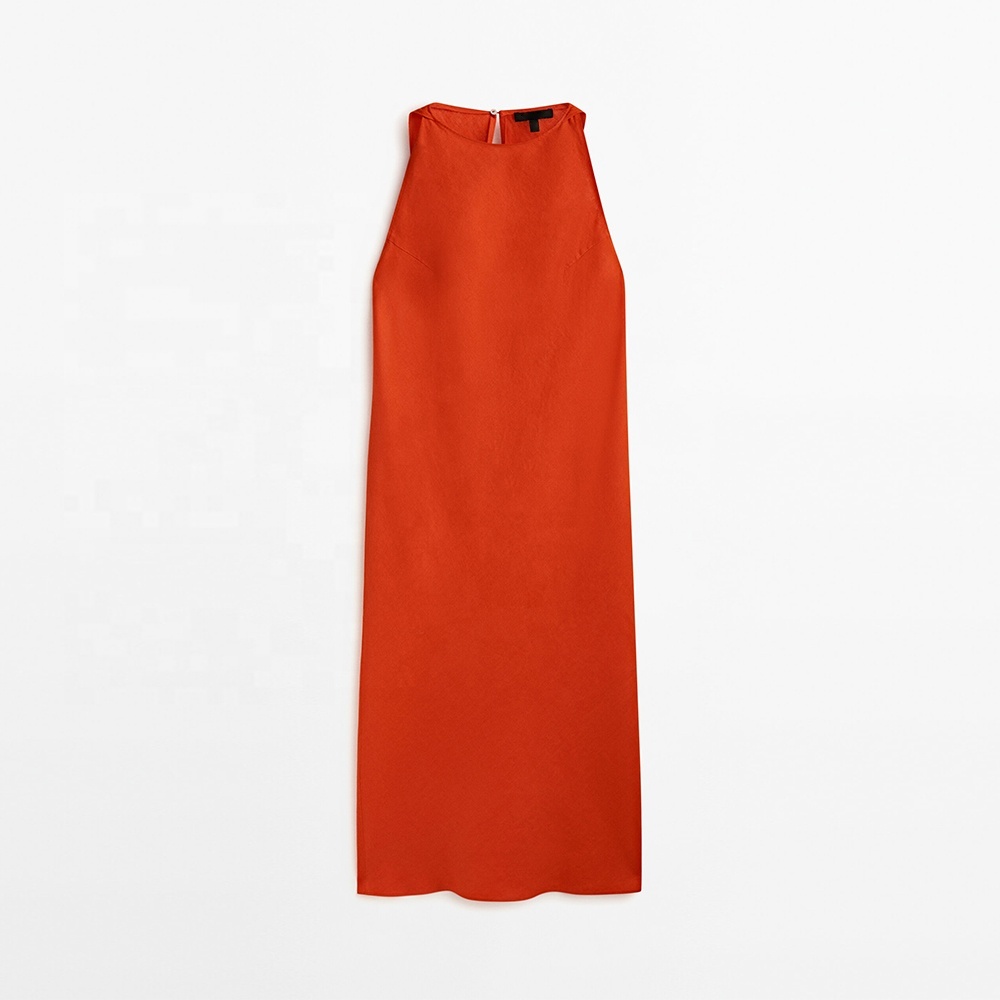 Sleeveless Linen Summer Dress for Women 3