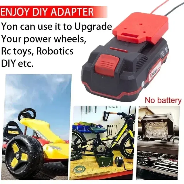 20V Li-Ion Battery Adapter with 14 AWG Cable 3