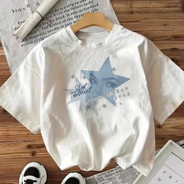 Damen-Grafik-T-Shirt 1