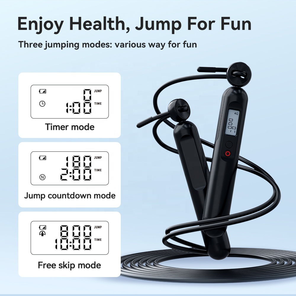 Digital Speed Skipping Rope with Counter 2