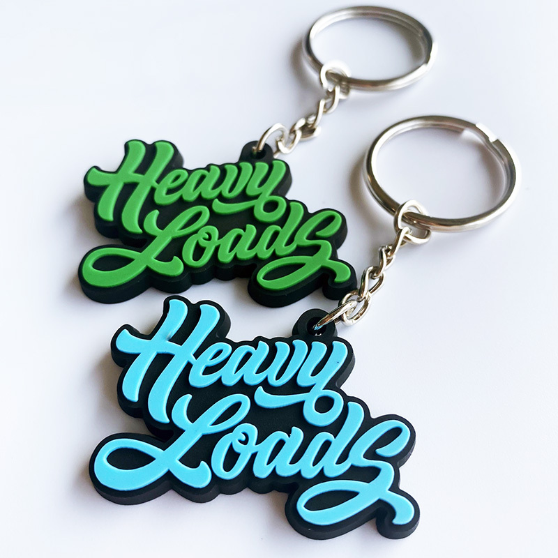 Soft 3D Rubber Trendy Keyring