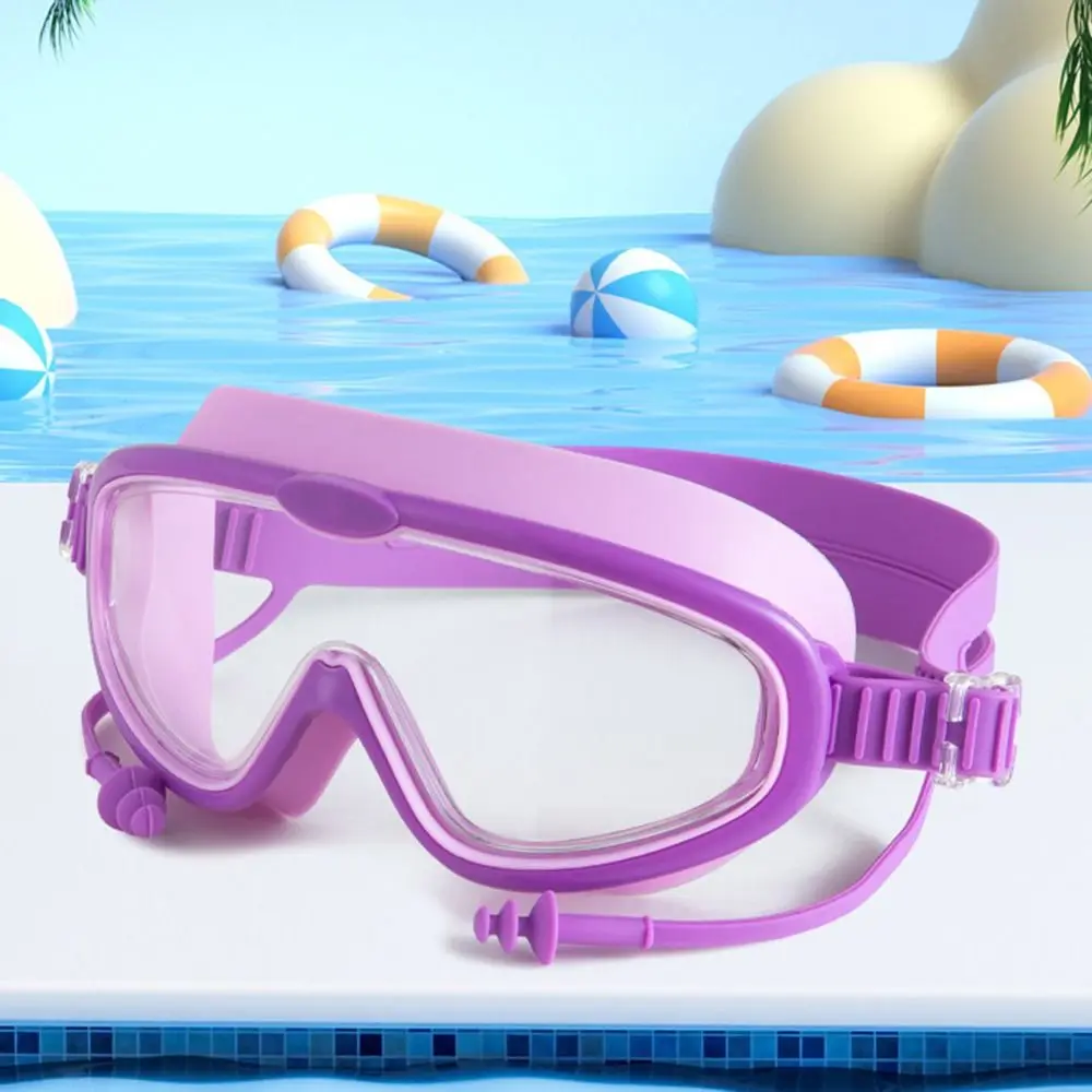 Big Frame Schwimm Brille Anti-Fog Wide View Tauch 4
