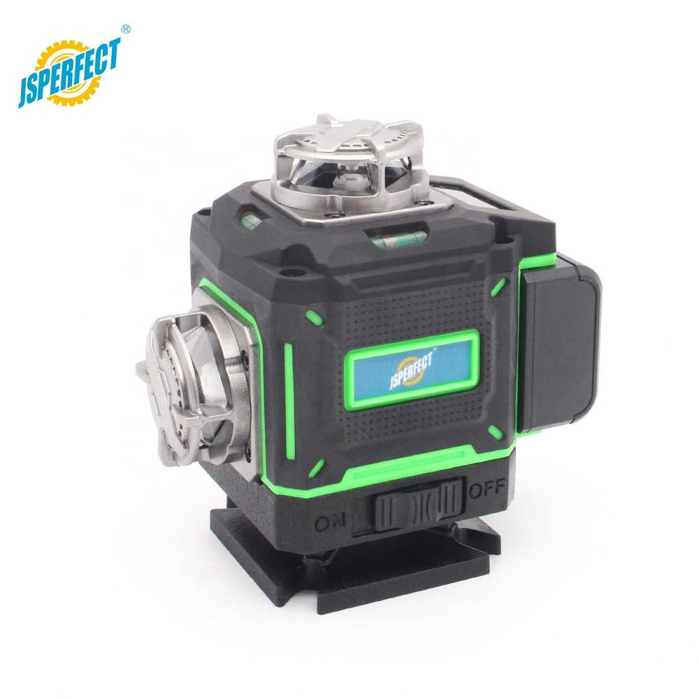 4D Self-Leveling Green Line Laser 360 4
