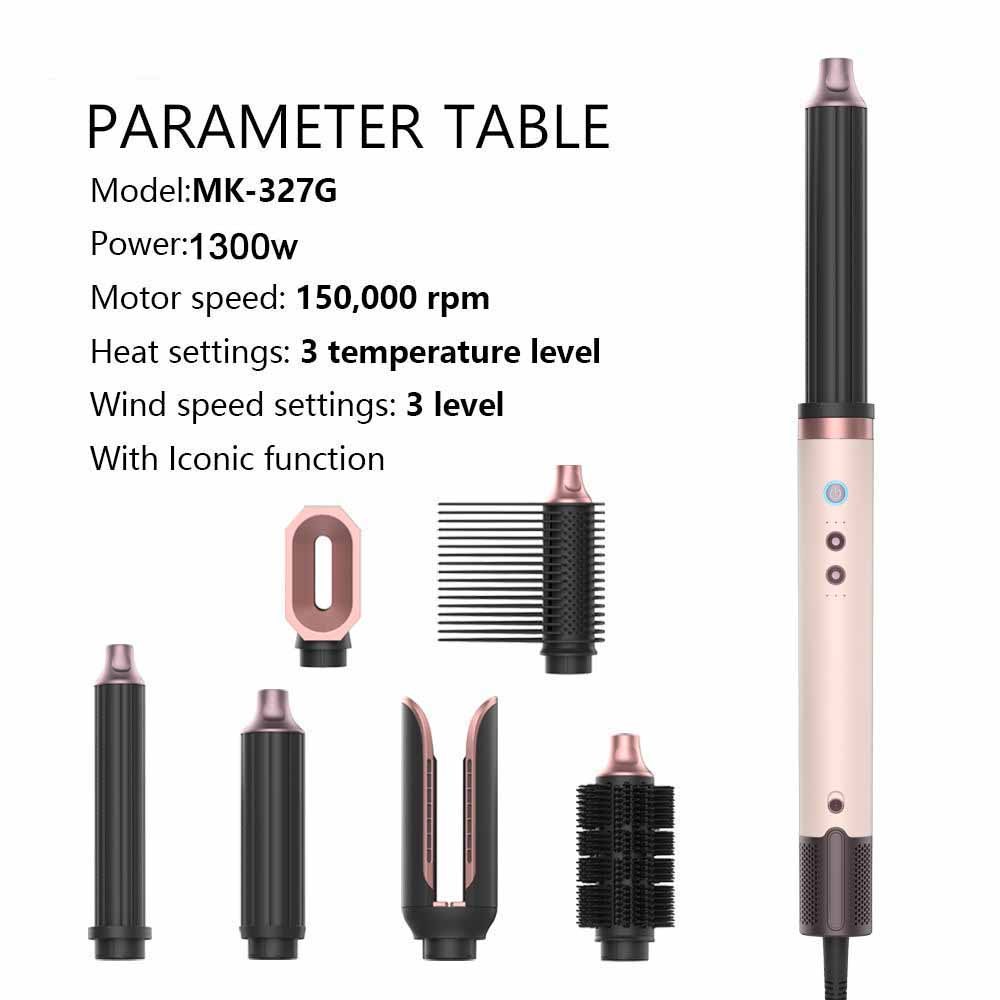 7-in-1 Hair Styling Set with Dryer Brush 2