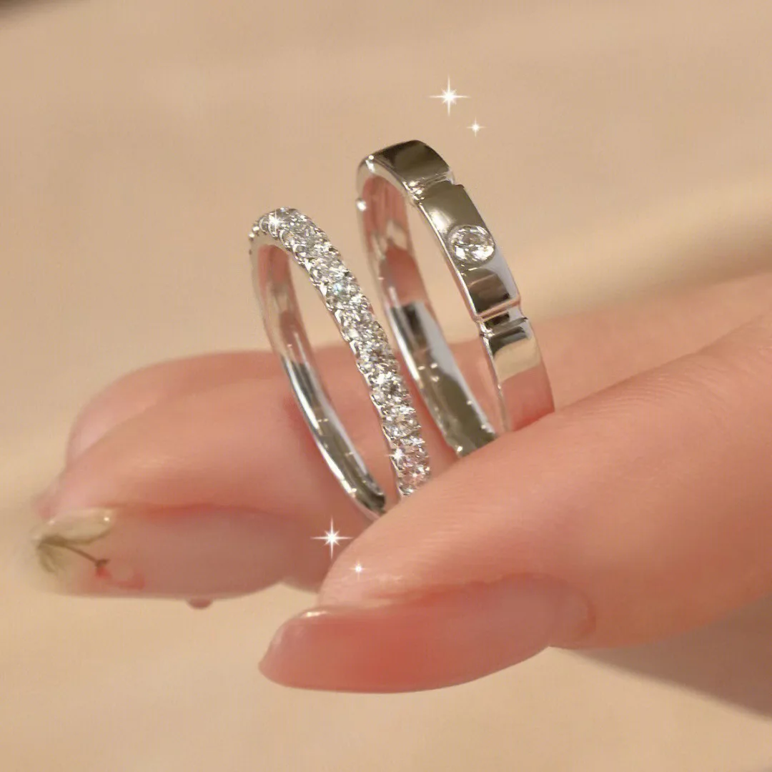 Sterling Silver Zircon Ring for Women 2