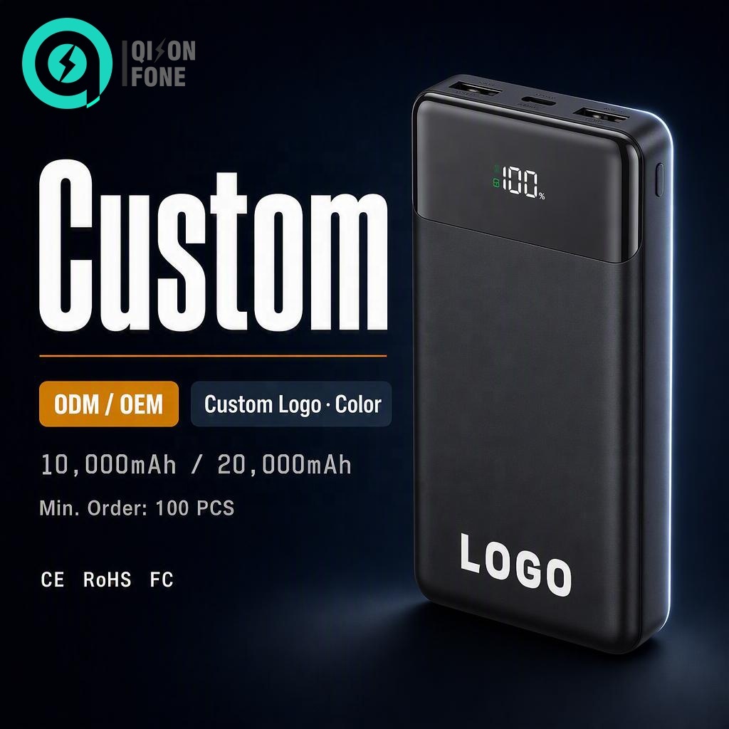 10000Mah Mini Power Banks Dual Usb c External