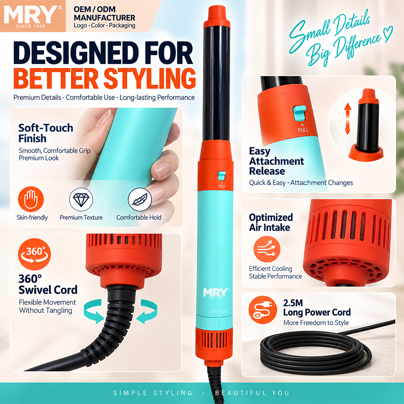 MRY 5 in 1 Air Styler Hair Dryer 4