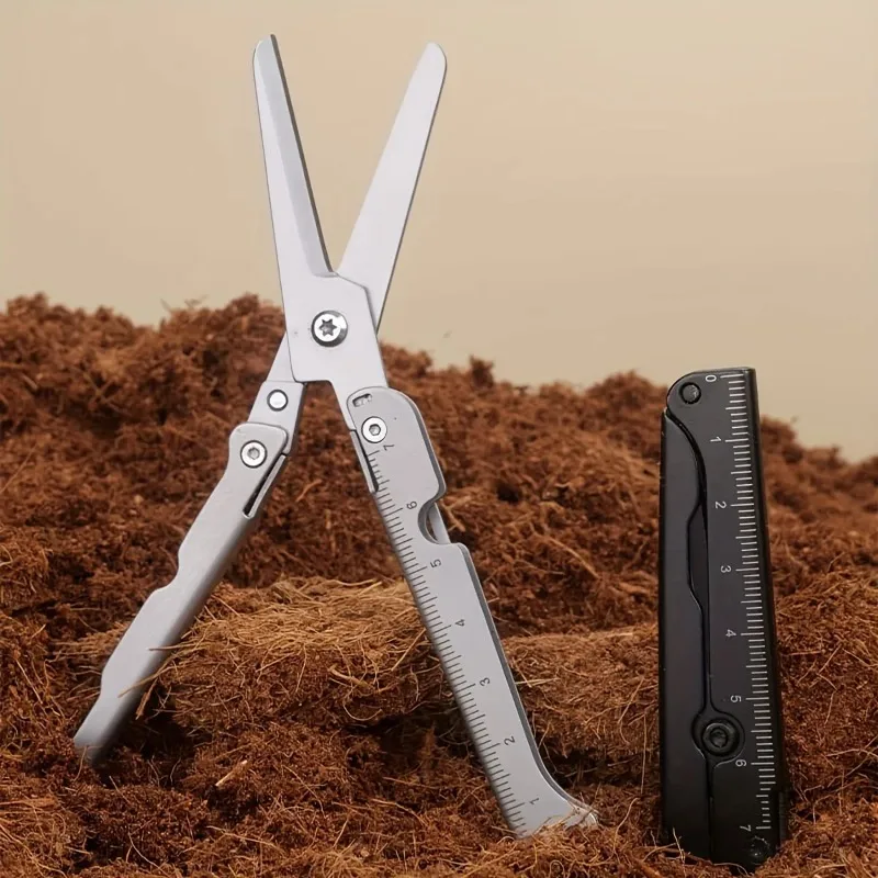 Stainless Steel Folding Survival Shears 3