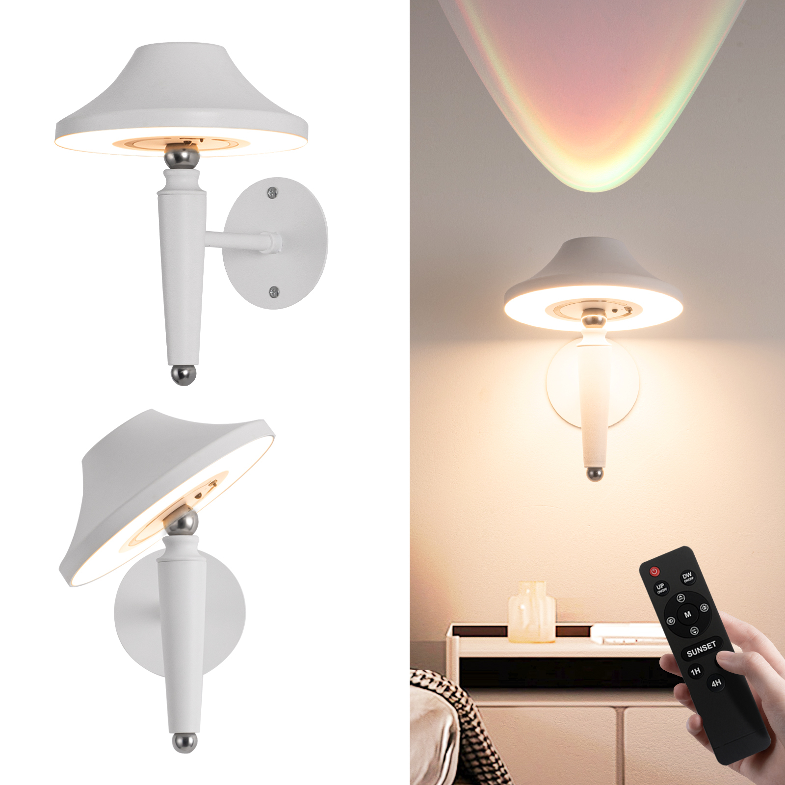 RGB Neon Motion Sensor Wall Lamp