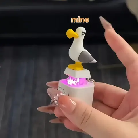 Fidget Keychain with LED and Sound