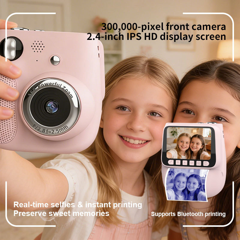 Portable Thermal Print Camera for Kids 4