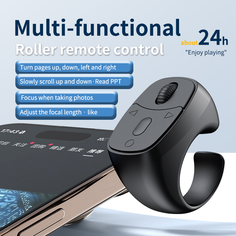 Wireless Ring Page Turner Remote Clicker 3