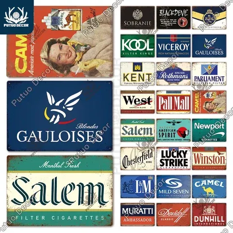 Vintage-Blechschild