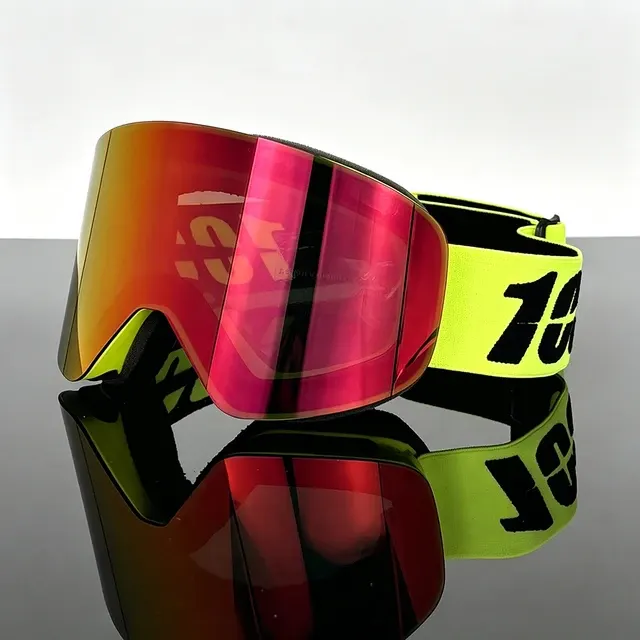 Winter-Magnetschnee-Skibrille Beschlagfrei UV400-Schutz Snowboardbrille für Männer und Frauen 4