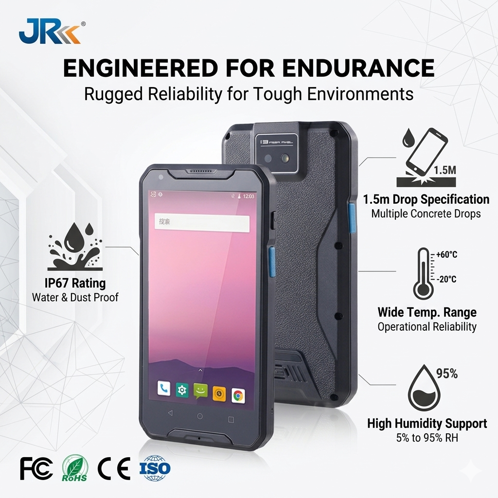 Robuster Android 13 4G Handheld Barcode-Scanner
