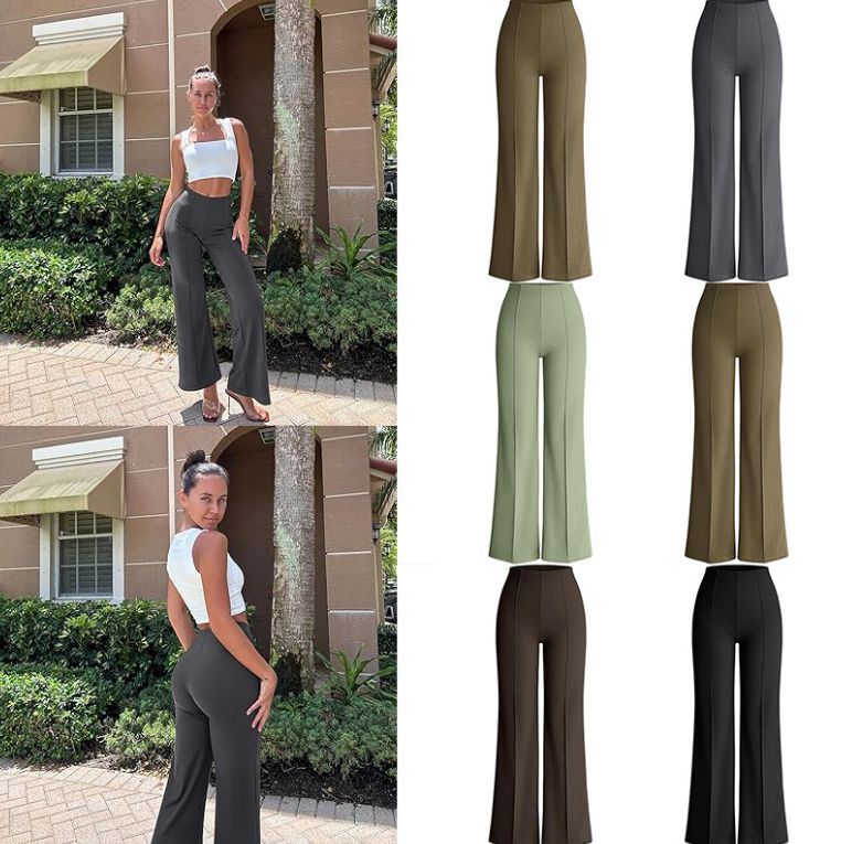 High Waist Wide Leg Pants 3