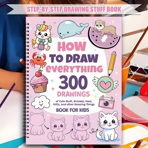 Drawing Book with Instructions