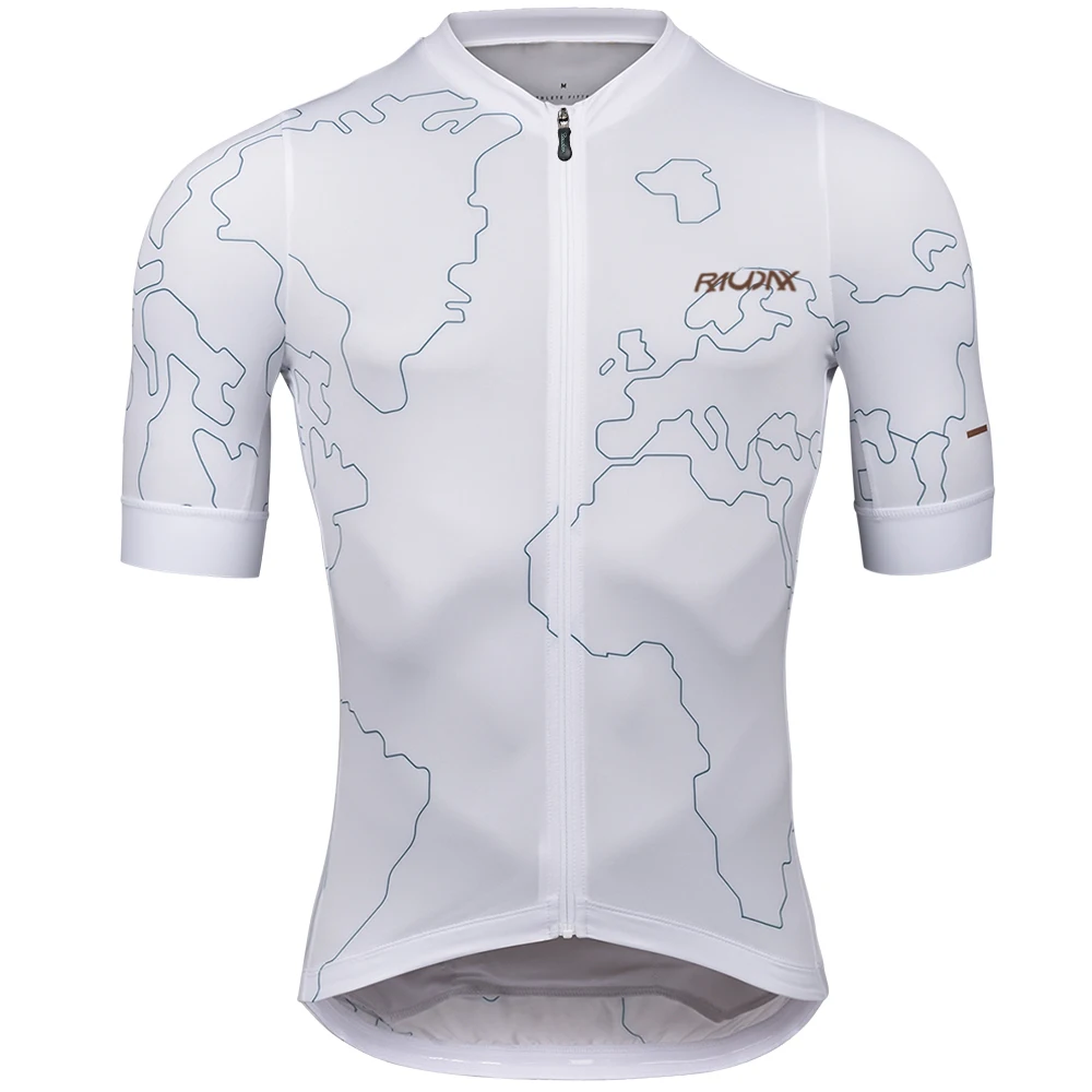 Raudax Herren Sommer Kurzarm Radtrikot UV-Schutz Ropa Ciclismo 4