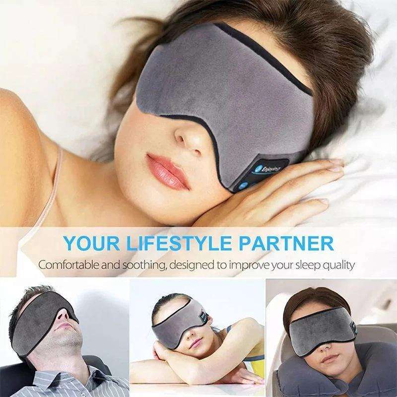 Wireless Sleep Mask with Stereo Headphones 3