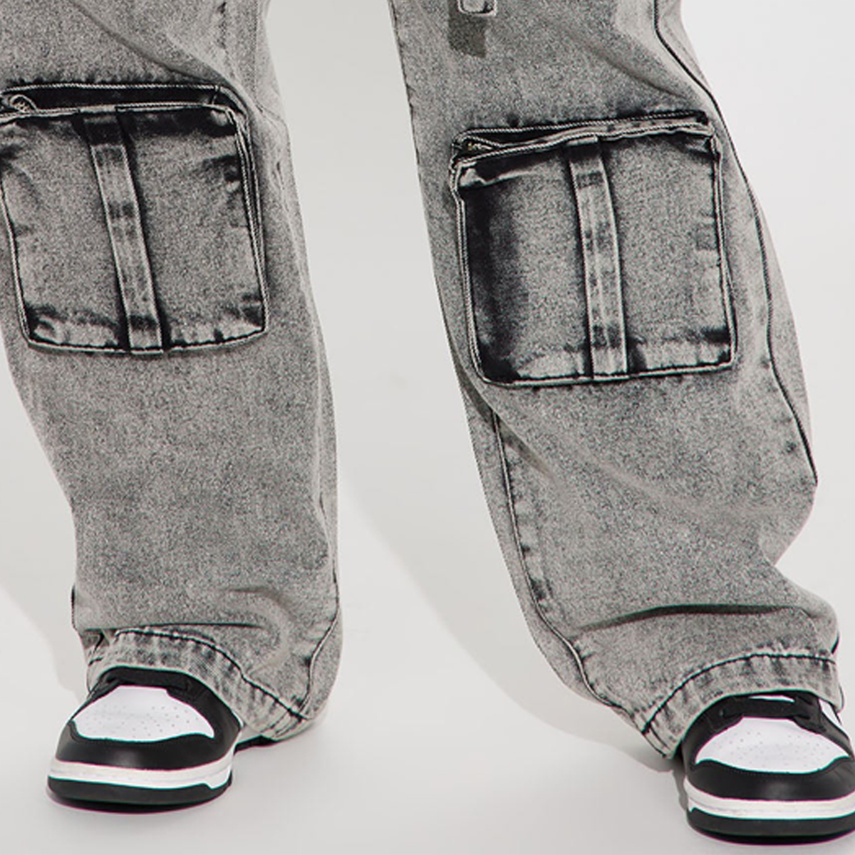 Breathable Cotton Skinny Cargo Pants Women 3