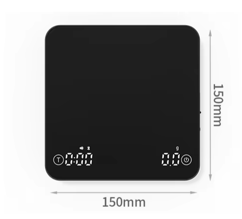 Electronic Coffee Scale 2kg Kitchen Bean Weighing Digital 3
