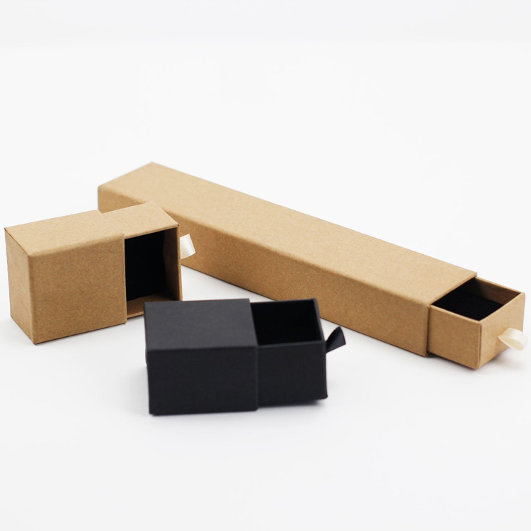 Kraft Paper Embossed Reusable Drawer Box 3