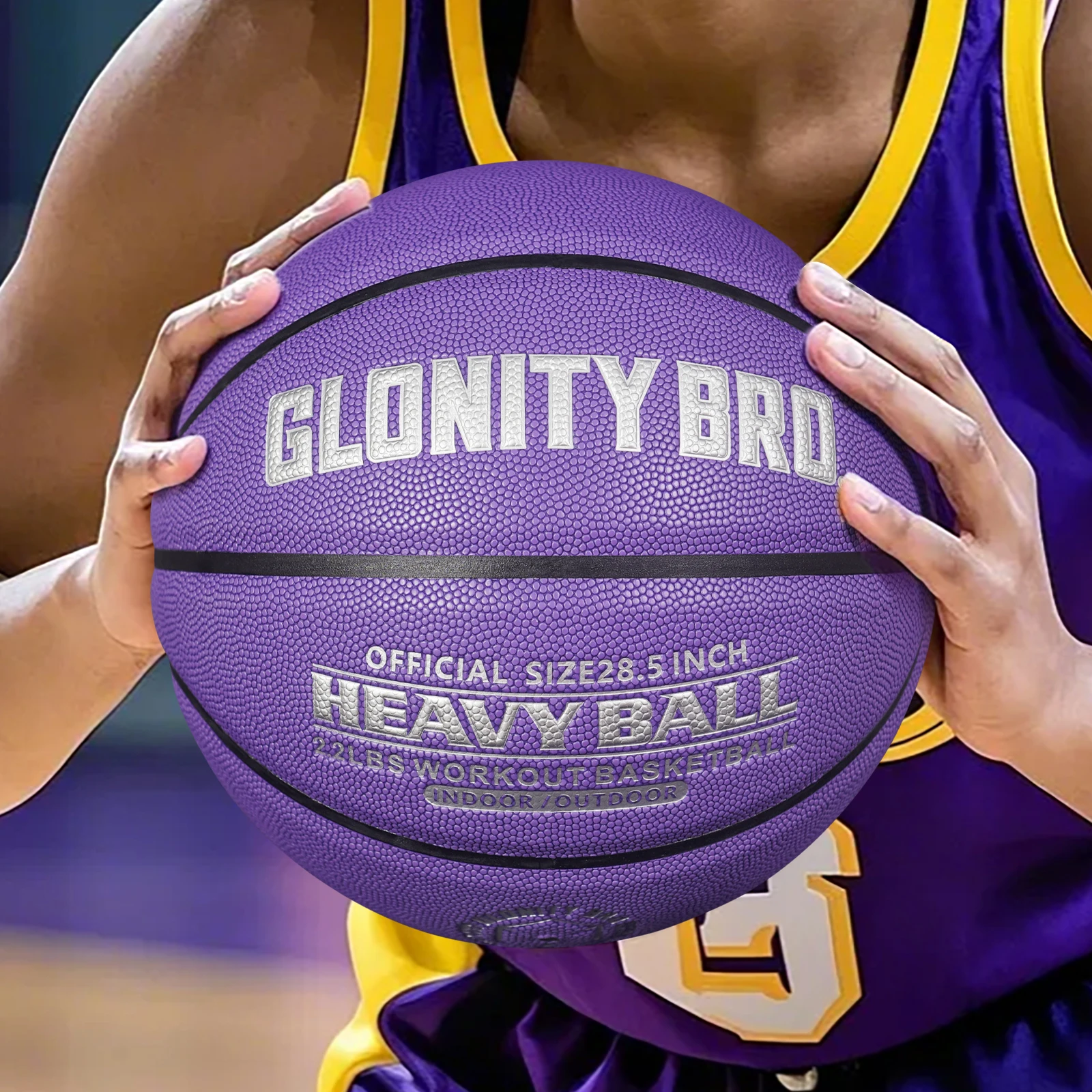Gewichteter Trainings-Basketball 3 2 Pfund für Drinnen und