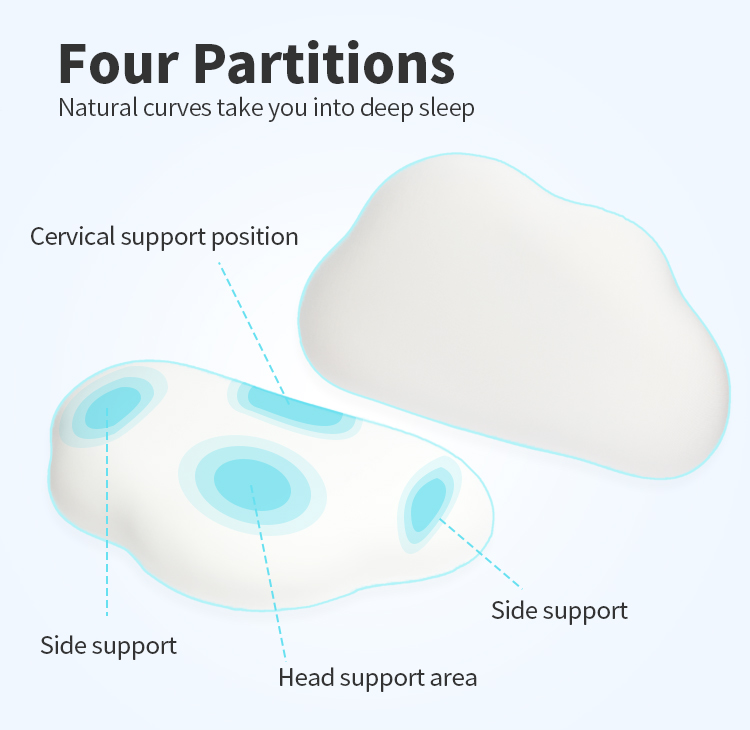 U-Shaped Cat Memory Foam Pillow 4