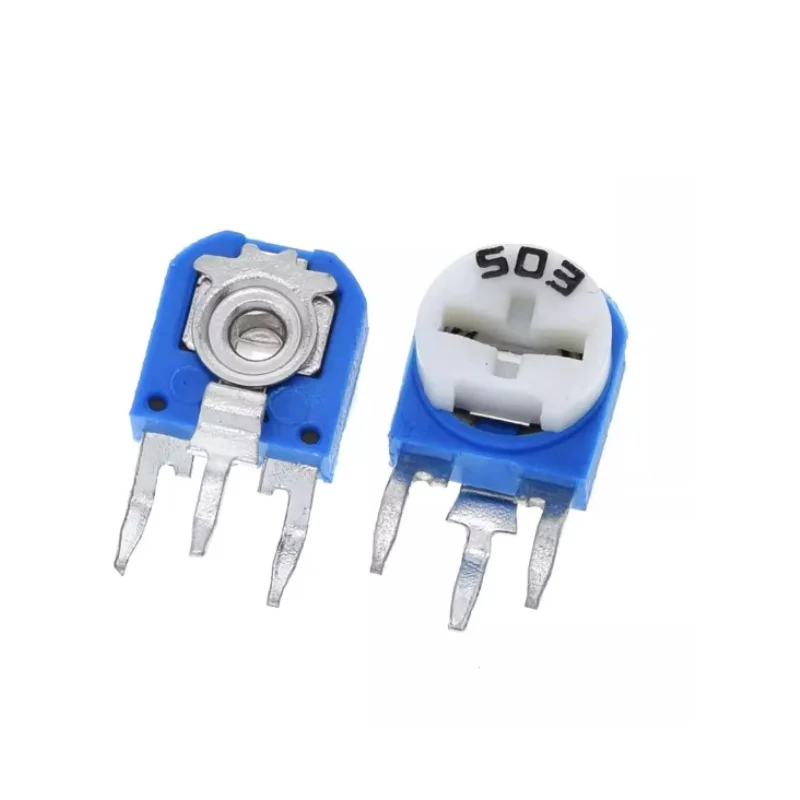 65PCS Trimmer Potentiometer RM063 Einstellbarer Widerstand 100R ~ 2