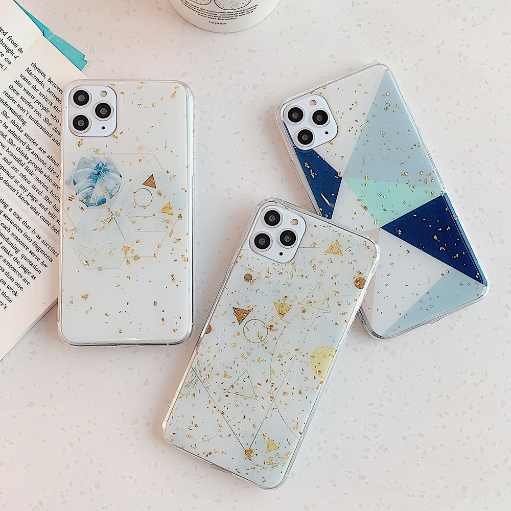 Geometric Color Matching Cell Phone Case