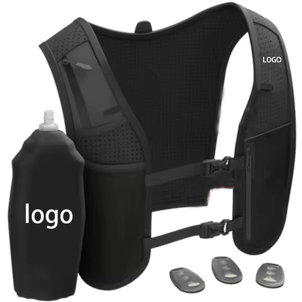 Unisex Fashion Adjustable LED Reflective Vest With Phone