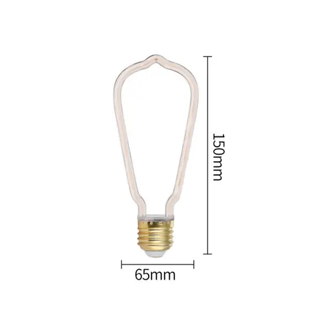E27 Retro Filament LED Bulb Soft Light