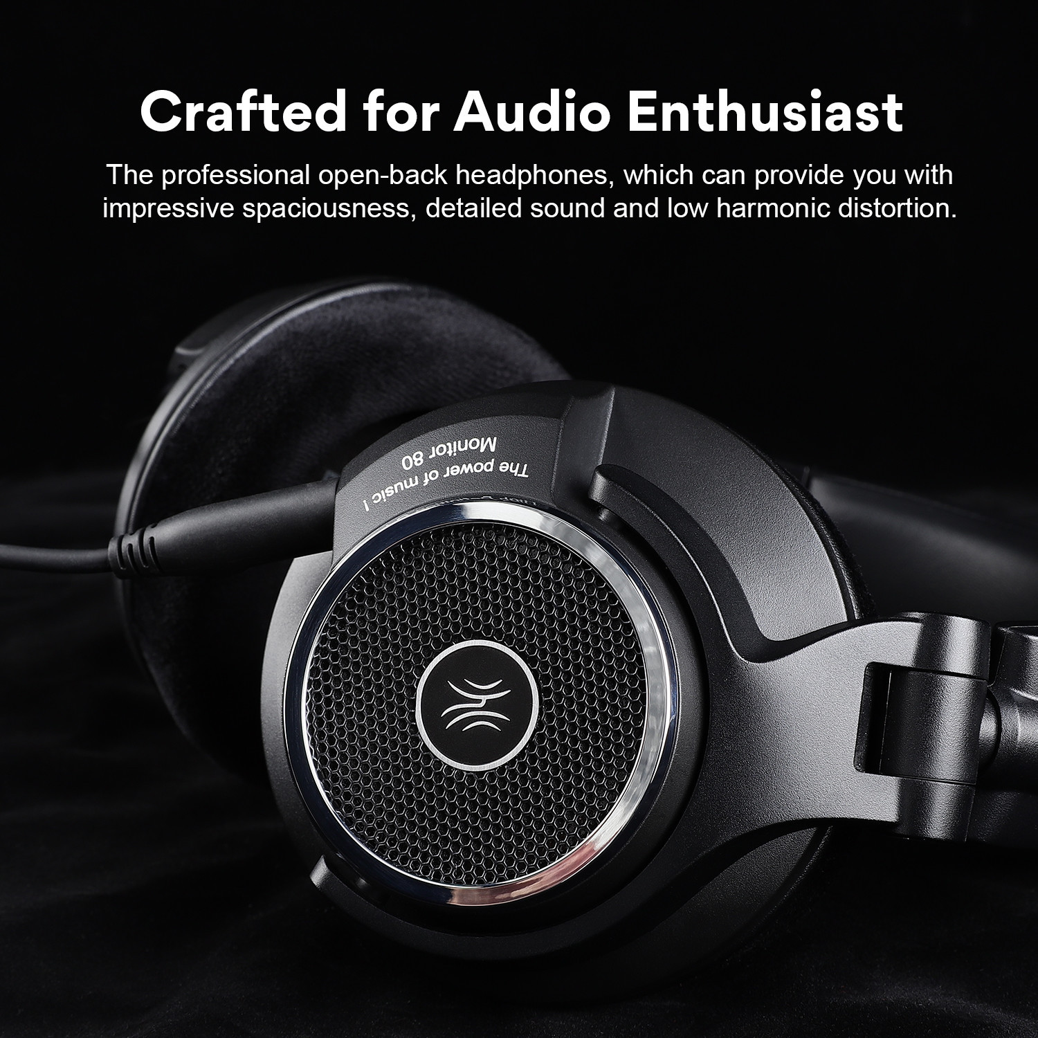 OneOdio Monitor 80 Open Back Headphones Wired Over 4