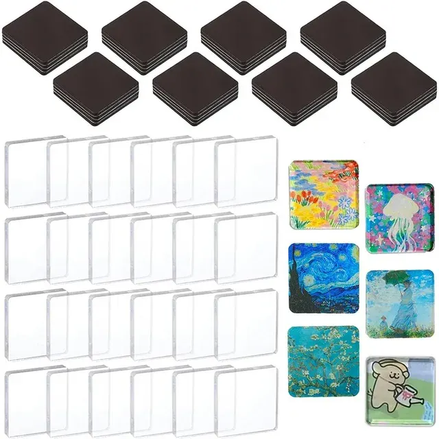 Acrylic Fridge Magnet 2