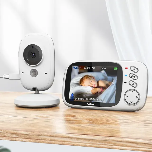 3.2-Inch Video Baby Monitor with Night Vision 4