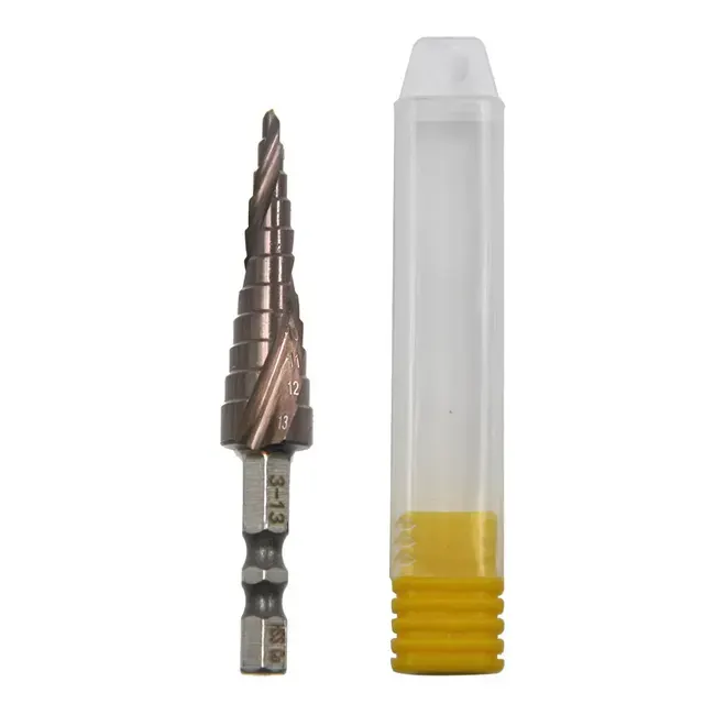 M35 Cobalt Spiral Drill Set with Step Drill 1