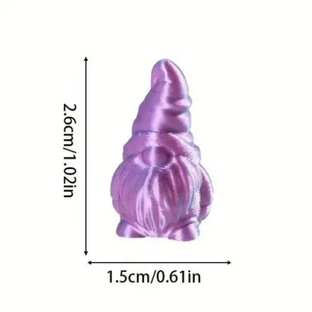 3D-Printed Mini Garden Gnome 3
