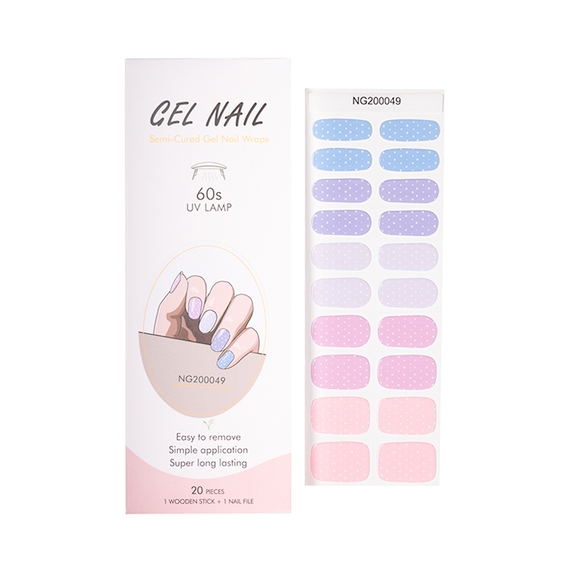 Professional Nail Spa & Salon Gel Stickers -