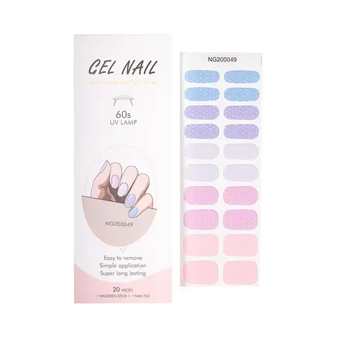 Professional Nail Spa & Salon Gel Stickers -