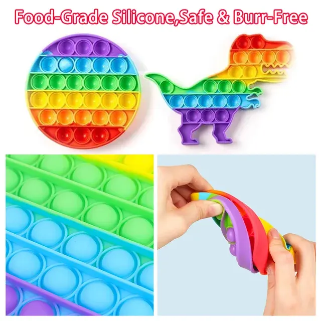 Rainbow Pop Bubble Fidget Toy 4