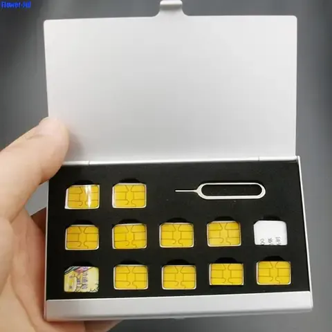 SIM Card Storage Box