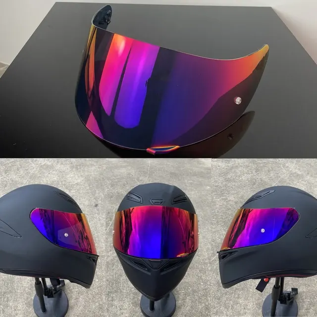 UV-Protection Clear Motorcycle Visor 2