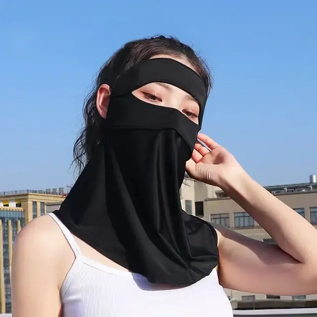 Eisseide Sonnenschutzmaske 2